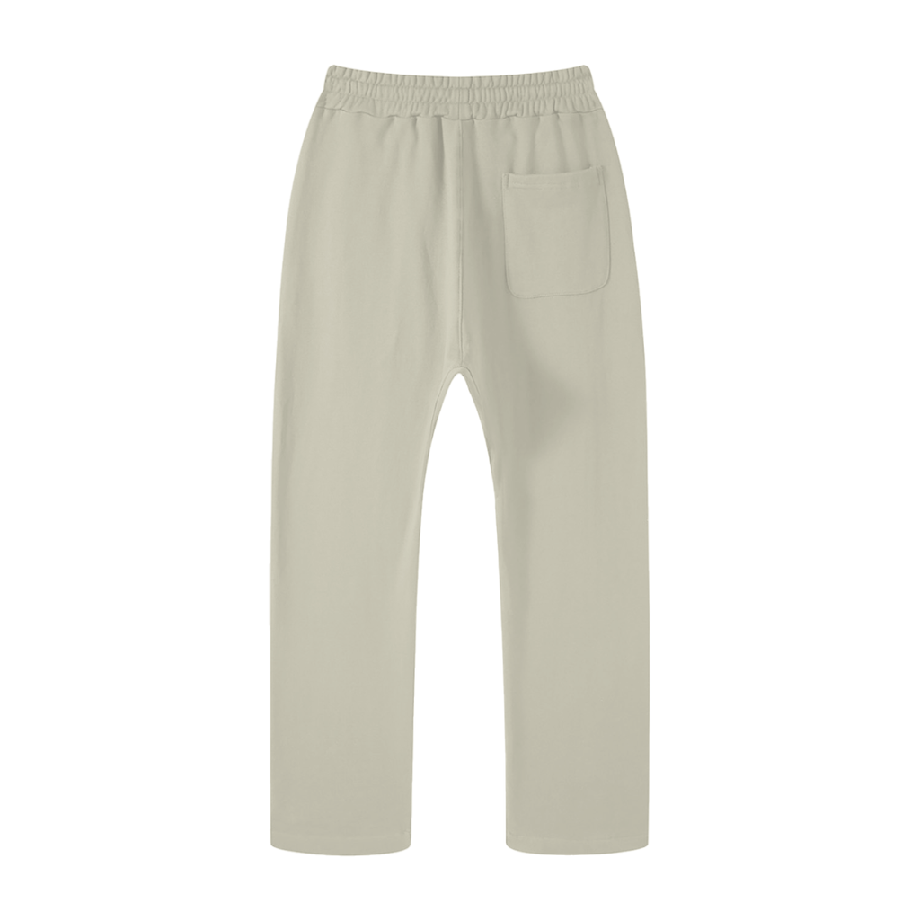 Straight Leg Uncuffed Sweatpants