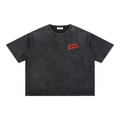 Mineral Wash Boxy Cotton T-Shirt