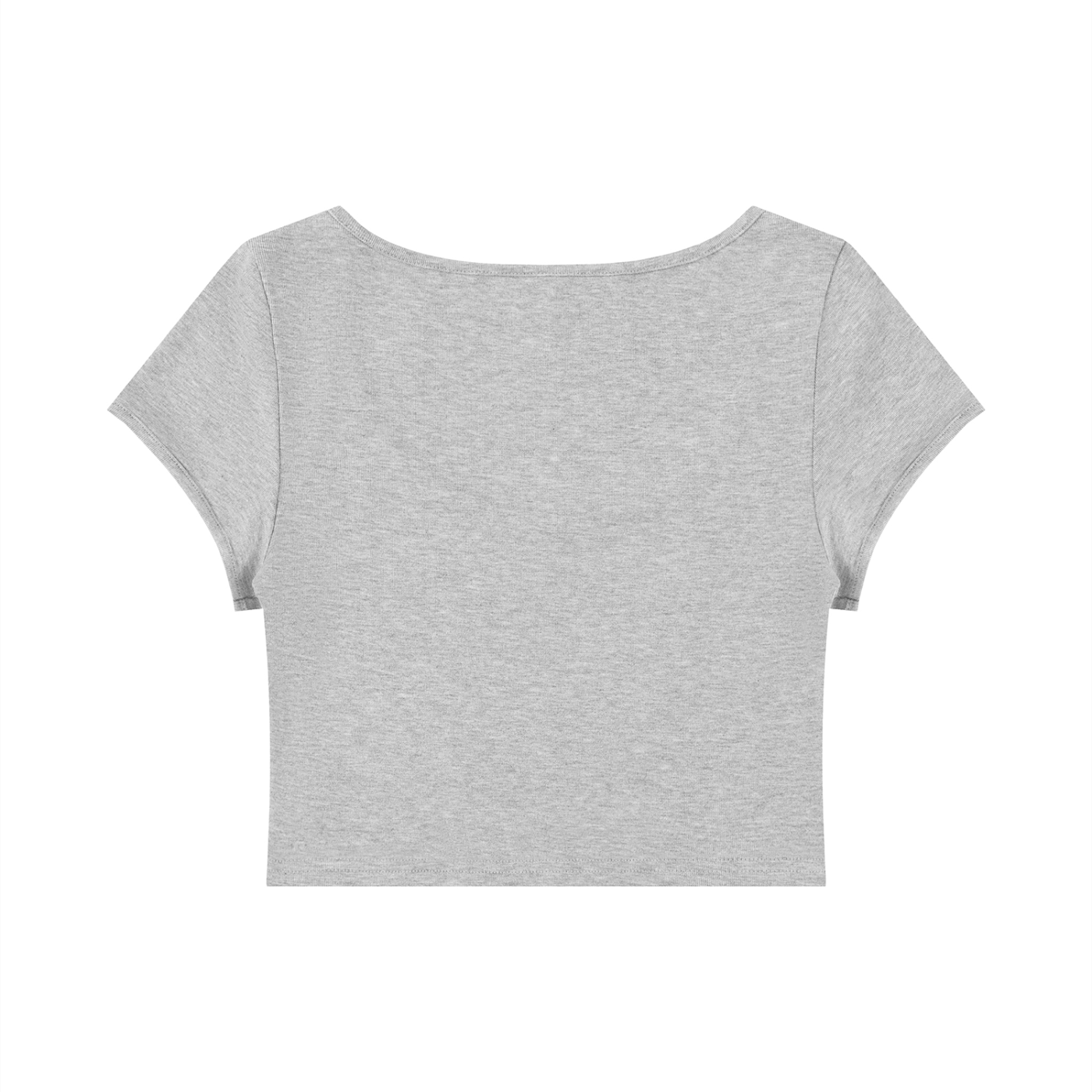 Slim Cap Sleeve Crop T-Shirt