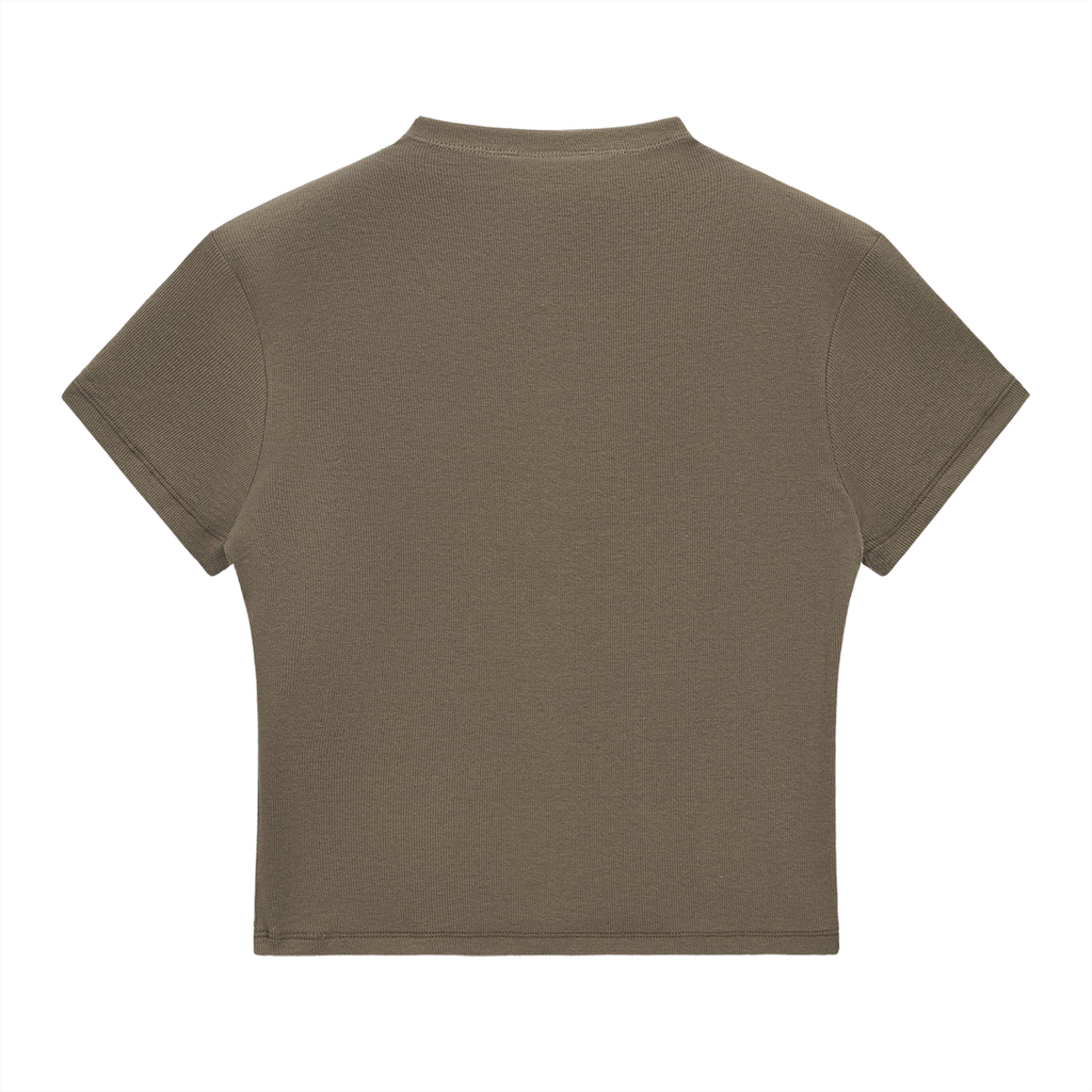 Slim Fit Mock Neck T-Shirt