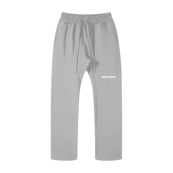 Straight Leg Uncuffed Sweatpants