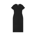 V-Neck Short Sleeve Maxi Dress