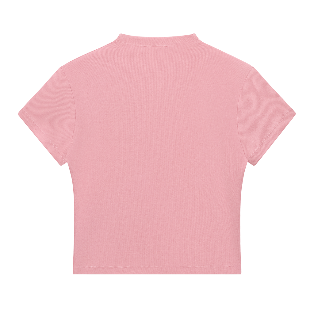 Slim Fit Mock Neck T-Shirt