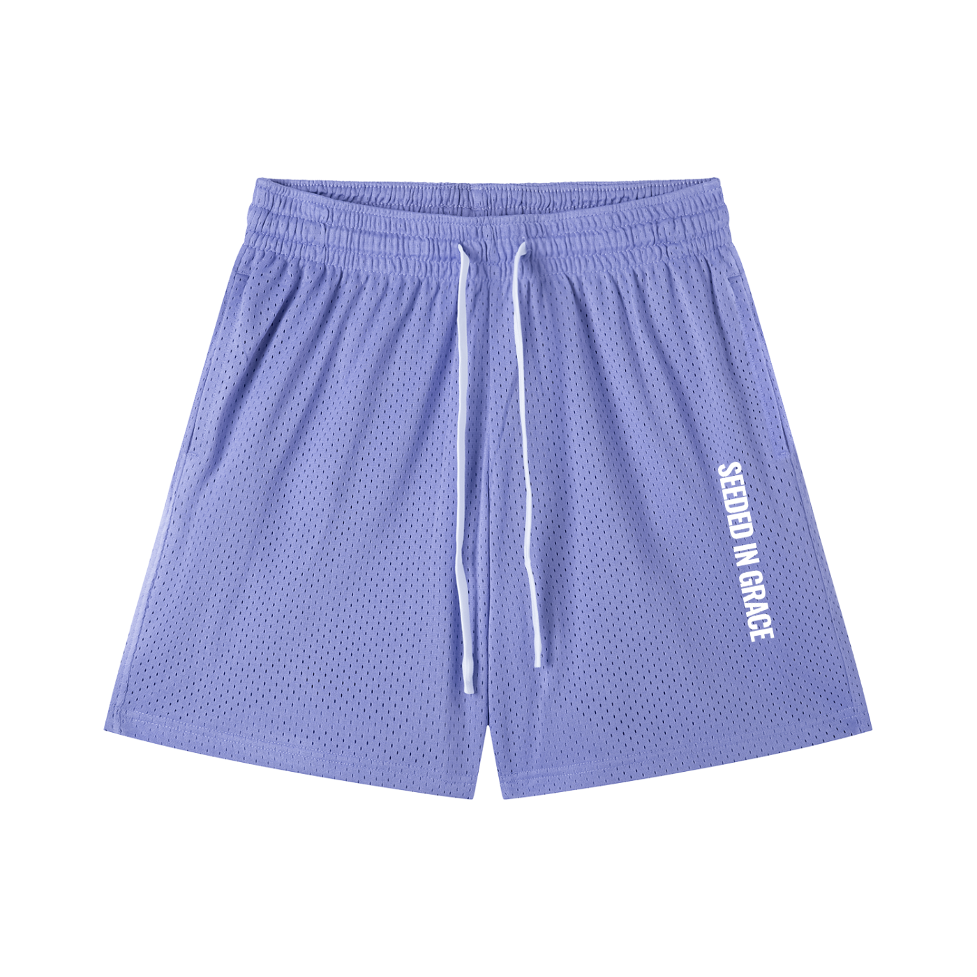Mesh Drawstring Shorts