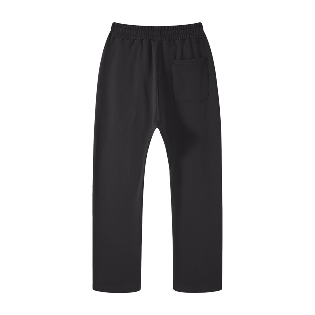 Straight Leg Uncuffed Sweatpants