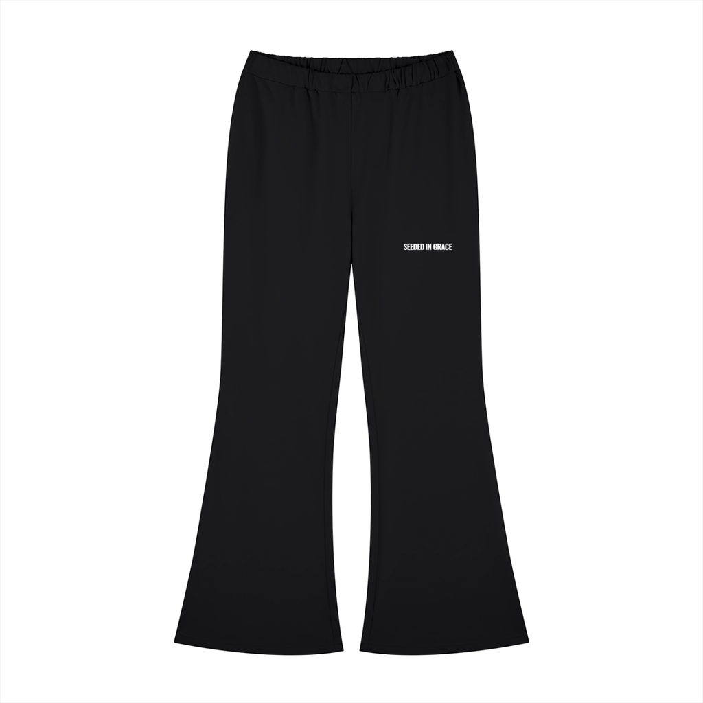 Slim-Fit Flared Sweatpants