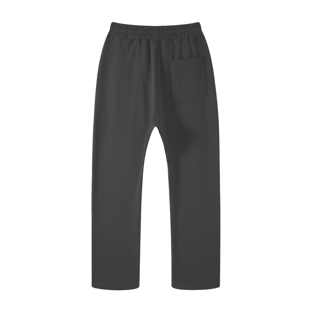 Straight Leg Uncuffed Sweatpants