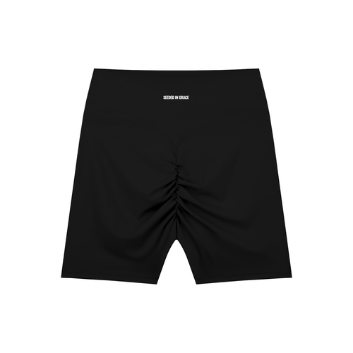 High-Waisted Blend Biker Shorts